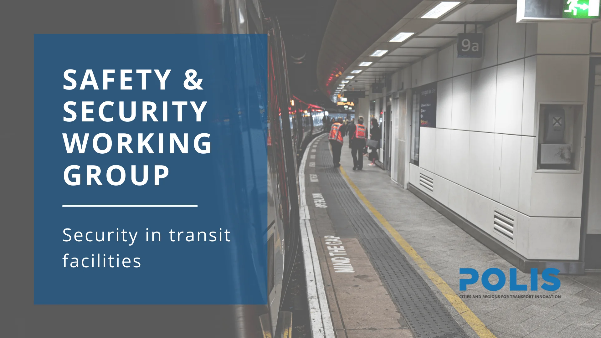 Safety & Security Working Group: Security in Transit Facilities