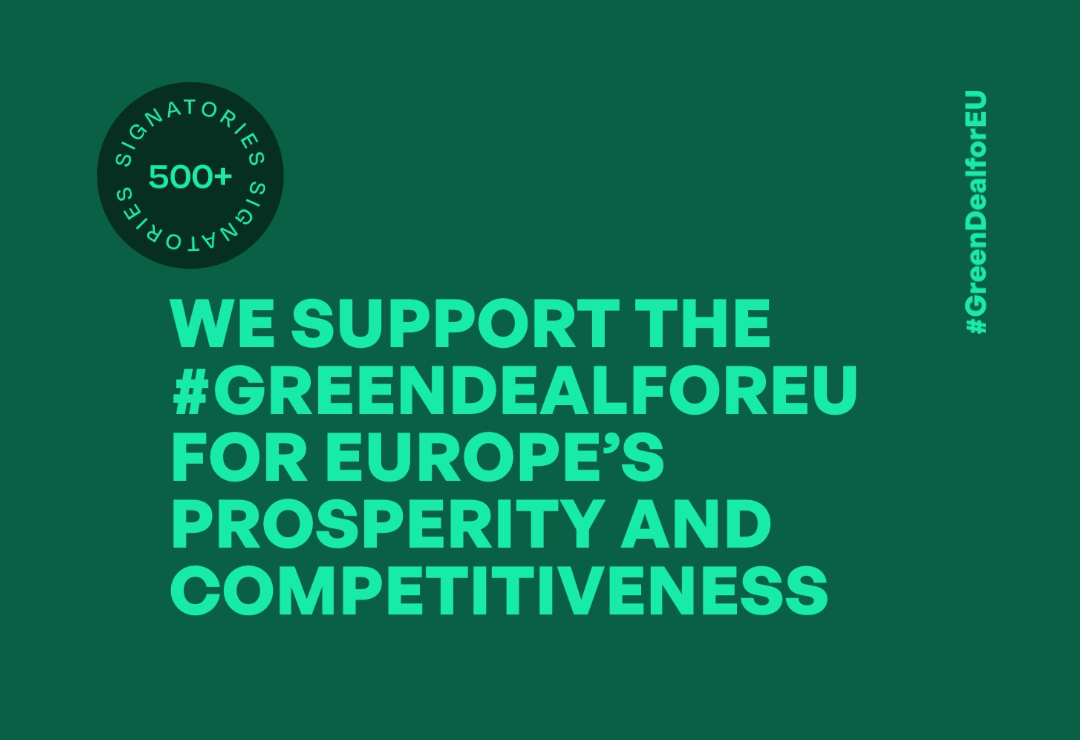 POLIS joins over 500 organisations calling on EU leaders to recommit to the Green Deal