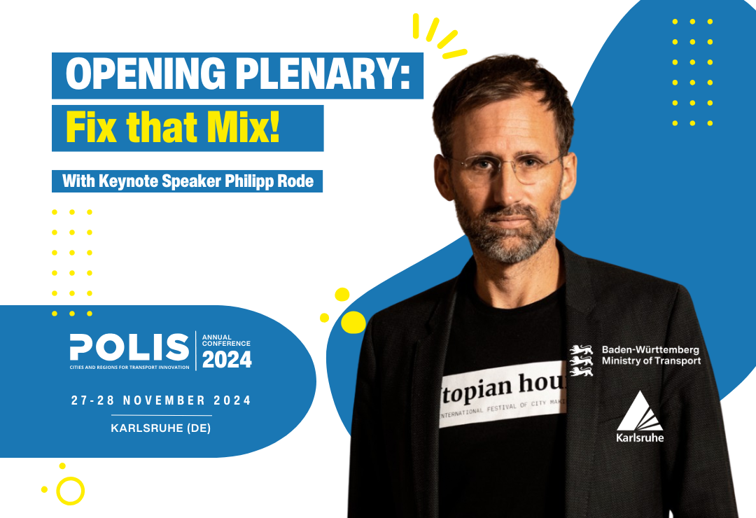 Get ready for the Opening Plenary at the POLIS Conference 2024!