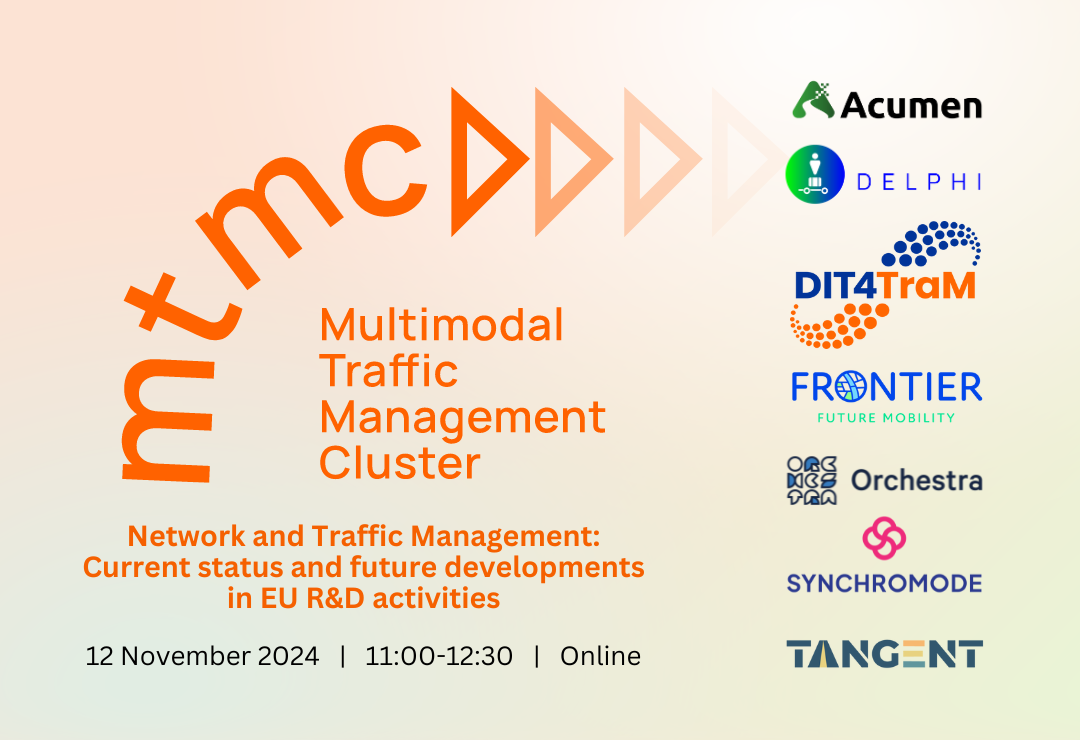 MTMC Webinar—Network and Traffic Management: Current Status and Future Directions in EU R&D Activities