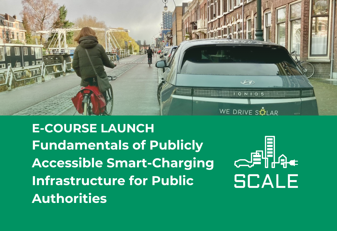 SCALE launches an e-course for public authorities on smart charging