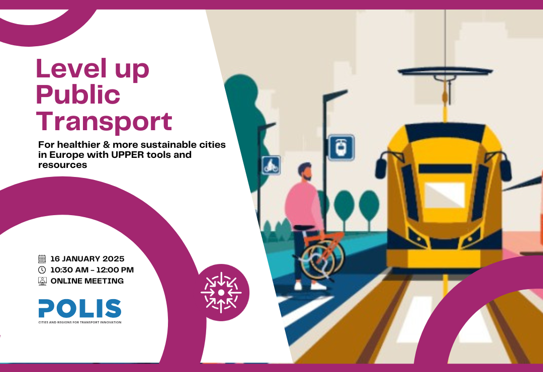 PT Lab: Level up Public Transport for healthier & more sustainable cities in Europe with UPPER tools and resources